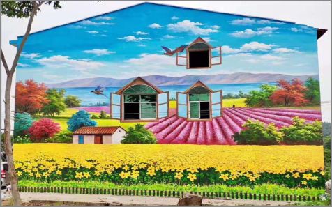 威宁乡村墙体彩绘